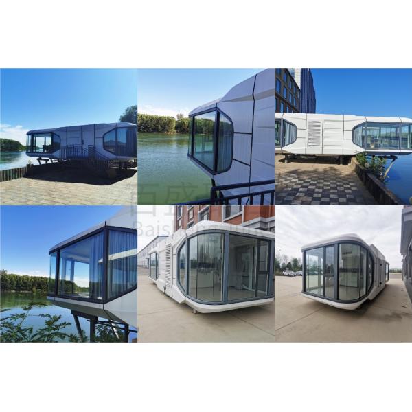 Стандартный план Солнечный космический капсульный дом Роскошные современные дома в стиле лагерей