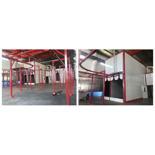 Газа оборудования завода покрытия порошка PLC топление электростатического дизельное