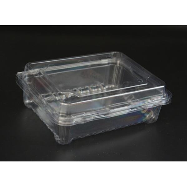 350G PET Clear Disposable Plastic Box Vegetable Disposable Fruit Containers