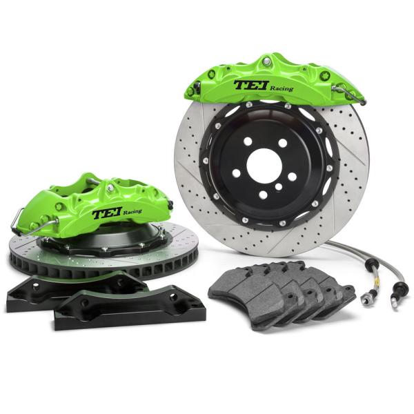Big Brake Kit Front Rear Brake Caliper Rear E-BRAKE Green Caliper For AUDI Q5 201-2021 19/20 Wheel