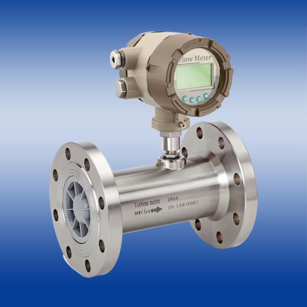 Indicador del medidor de caudal de la turbina Medidor de caudal rotativo con fuente de alimentación 220VAC/ 24VDC