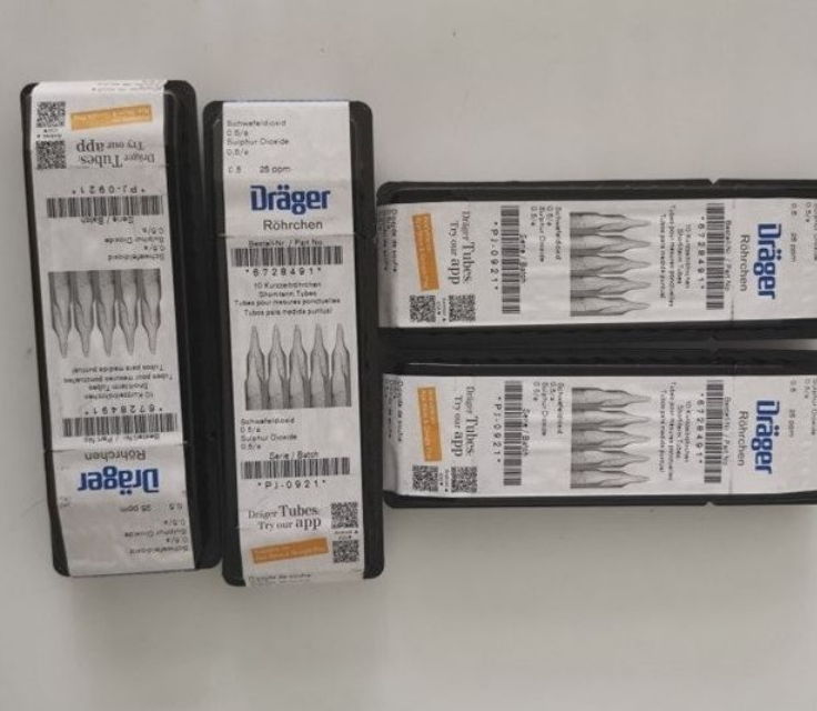 Original Stock Available Drager Toxic Gas Detector Tube Gas Detection Tube CH21201
