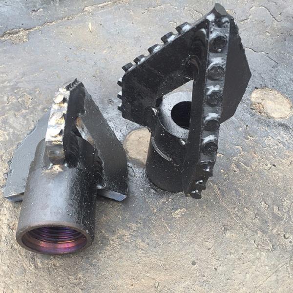 Polishing Carbon Steel PDC Drill Bit For Water Well Geothermal Well Drill