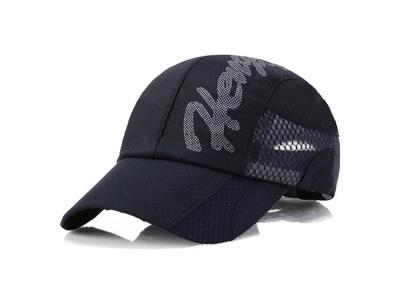 Girls / Boys Mesh Baseball Caps  Embroidery Logo Super Absorbent Light Weight