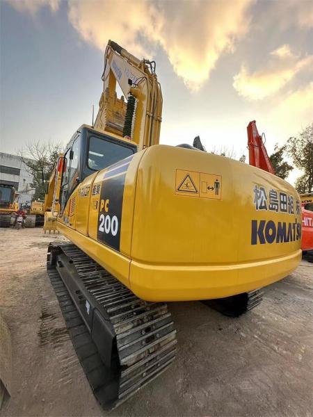 Japão Excavador PC200 Original Usado para Cargas Pesadas Durabilidade Longa Menos Hora Menor