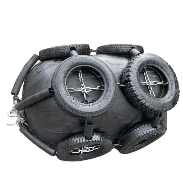 High Pressure Yokohama Floating Fender 80kpa With Bare Packing