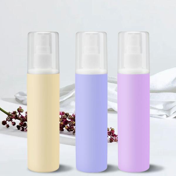 Cosmetic Packaging 120ml Matte Custom Vacuum HDPE Plastic Pump Airless Air Freshener Cosmetic Spray Bottle for Face Body Care