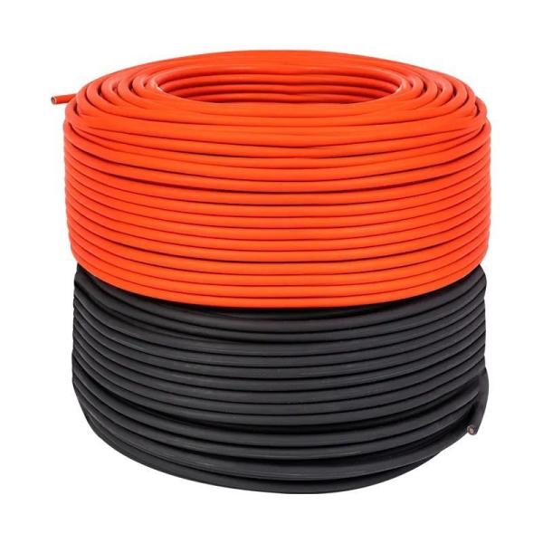 Cabo solar de baixa tensão de 6 mm com condutor de cobre enlatado e padrão GB
