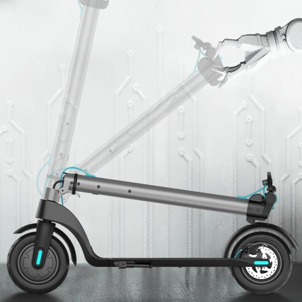 Light High Speed Electric Scooter For Adults 2 Wheel Double Brake LED Display