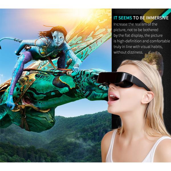 Виртуальная голова FOV дюйма VR Glasses3860 PPI LCOS размера 200 установила дисплей с WIFI