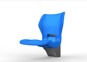 School Football Plastic Sports Stadium Seats / Arena Tip Up Seating