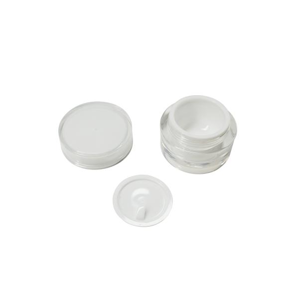 10g 20g 30g 50g Luxury Eye Cream And Essence Jar Transparent Acrylic For Cosmetic Packaging