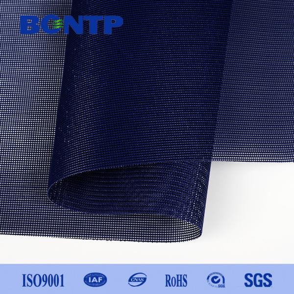 500d PVC Coated Polyester Mesh Fabric For Fence Windscreen