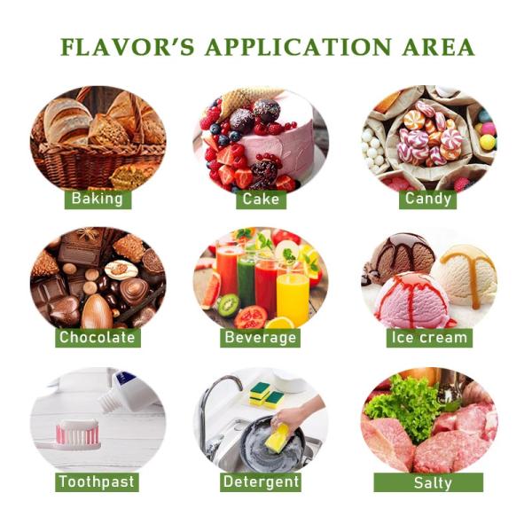 China Fábrica de fornecimento direto sabor doces sabores de alimentos sabor óleo para fazer alimentos cozidos doces