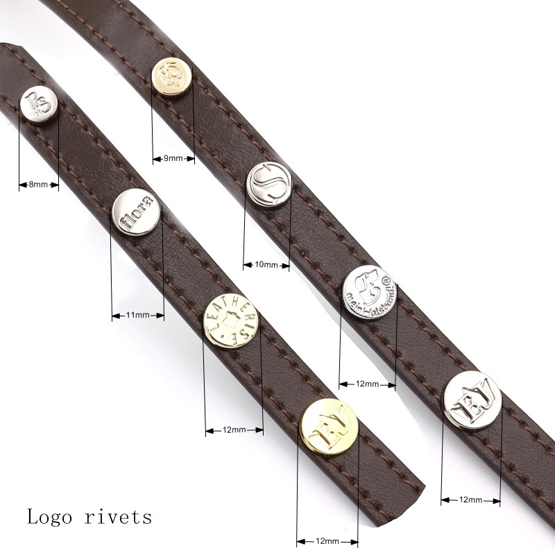 19mm Zinc Alloy Rivet OEM ODM Cap Rivet With Custom Embossed Logo