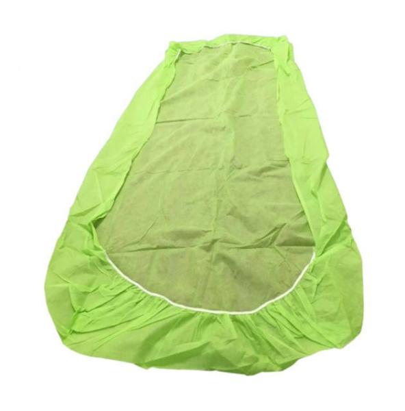 Disposable SMS 3 Layers 90x200cm Waterproof High Quality Beauty Spa Elastic Band Medical Bed Covers