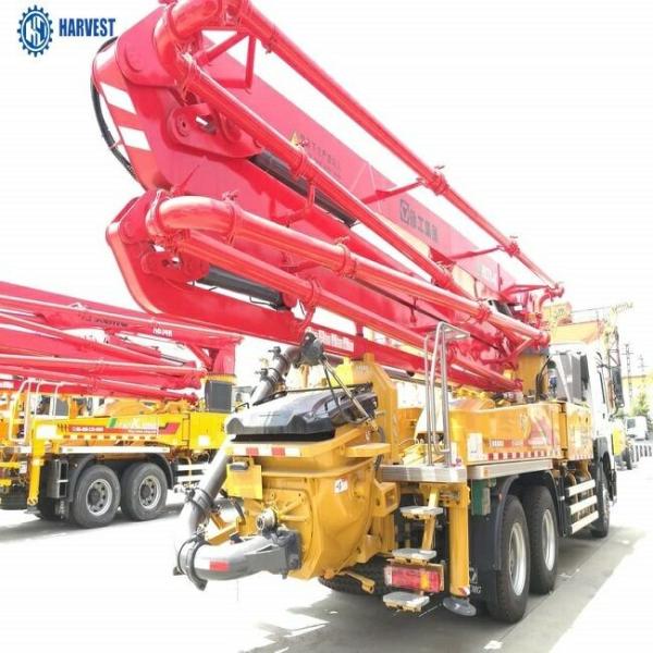 bomba concreta montada caminhão de enchimento da altura 130m3/H HB39K 39m de 1580mm