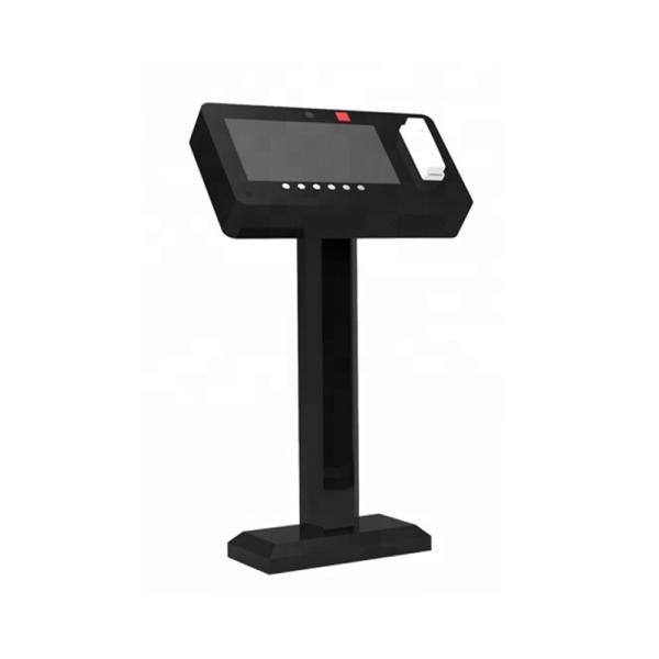 Urhealth 18.5 inch floor standing small transparent touch screen LCD display with telephone