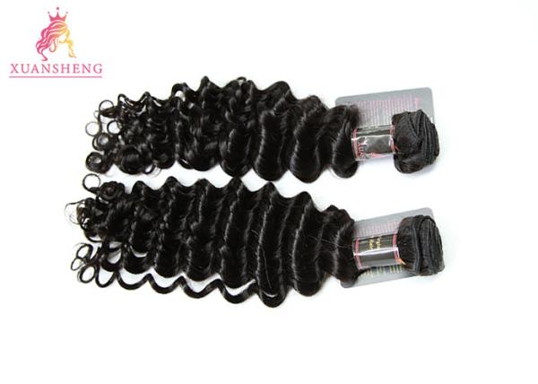 Soft And Tangle Free Brazilian Human Hair Natural Color ODM OEM