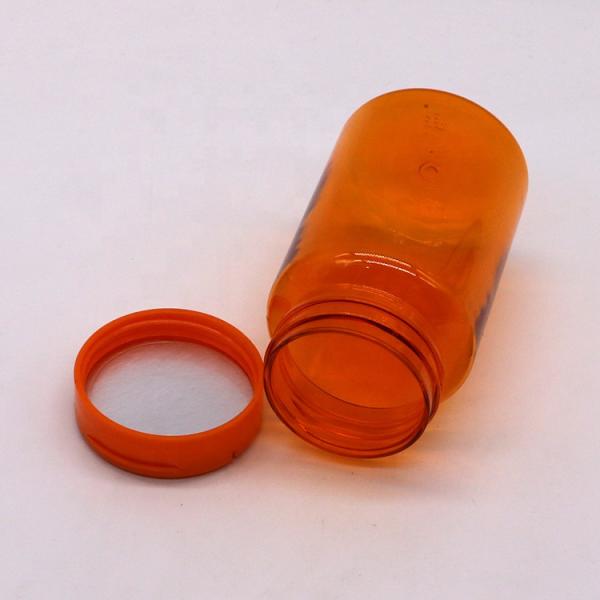 150 ml de flacon de capsule de couleur personnalisée en PET avec bouchon à capuche biodégradable