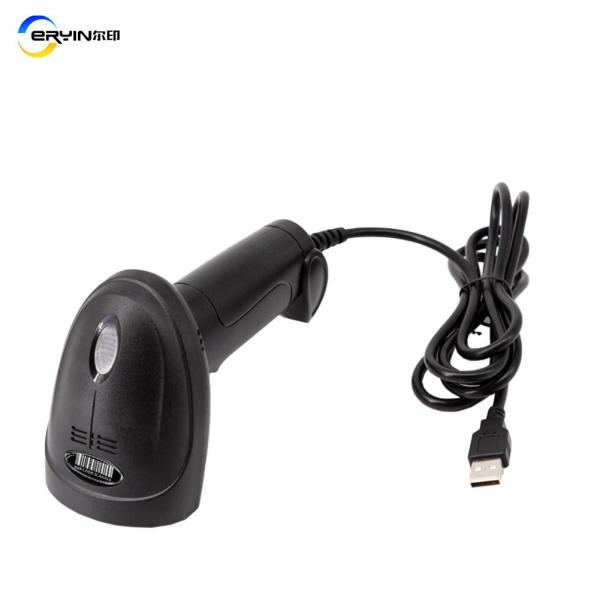 160mm*66mm*90mm U11-C Wired Barcode Scanner 1D Handfree USB Interface with Base Stand