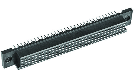 Vertical Mount PCB Backplane Socket 3M 7100226705 with Solder Tail and Press Fit Termination Options