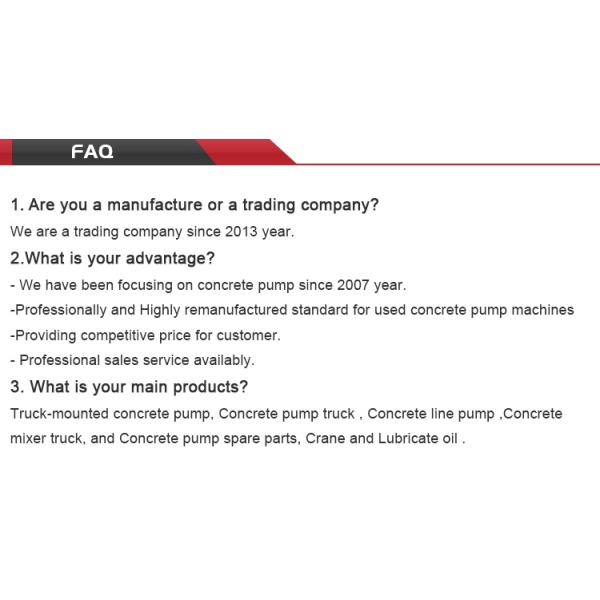 Насос HBT 8014 Zoomlion конкретный возобновляет цвет 2012 год оранжевый