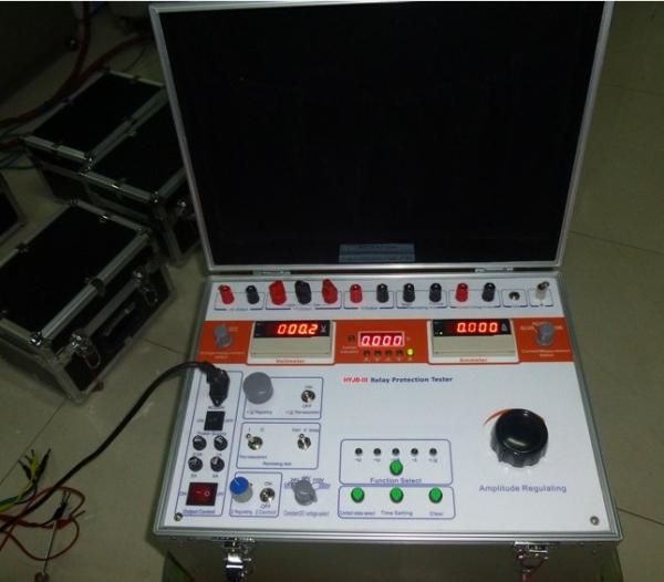 Single Phase Relay Test Set Electrical Protection Relay Testing Kit Simple Operation