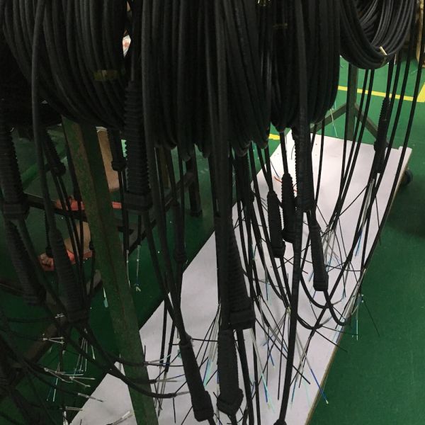 Nokia NSN Boot Armored Fiber Optic Pigtail Cables SC LC MPO E2000 Duplex OM3 OM4 OM5