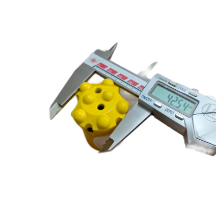 7 Tooth 11 Degree Taper Button Bit 42mm Diameter For Rock Drilling
