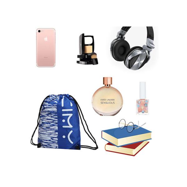 Premium Drawstring Gym Bag , Personalized Drawstring Bags Large Capacity