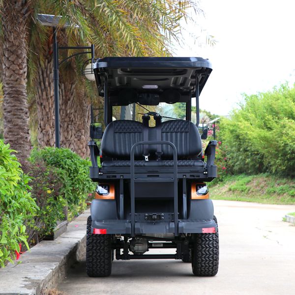 Strong and Elegant 2 Front Seats & 2 Rear Electric Golf Carts Carried 5KW Motor & 48V Lithium Battery