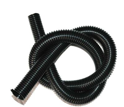 Flange Connection Flexible Corrugated Pipe , Black Corrugated Plastic Tubing