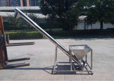 Sugar / Flour Powder Vertical Auger Conveyor Stainless Steel Rust Proof