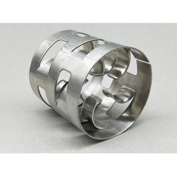 25*25*0.3mm Pall Ring Metal Tower Packing For Gas Scrubbing SS304