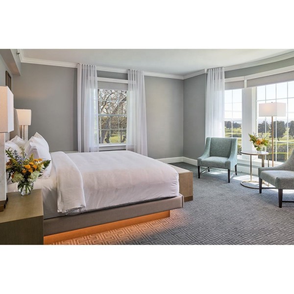 New Design DOLCE Boutique Wooden Hotel Single Bed Hotel Furniture king Size Metal Bed Frame Luxury Hotel Furniture Set