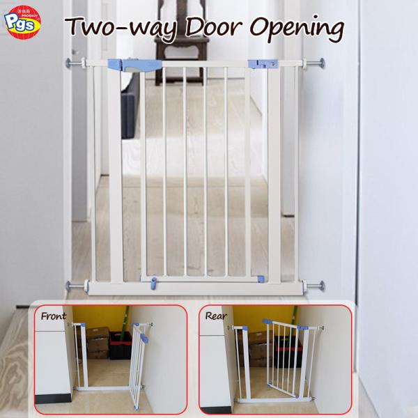 Logo Custom Child Baby Safety Gate Protective Wide Keep Secure Stairways Doorway Pet Baby Safety Gate