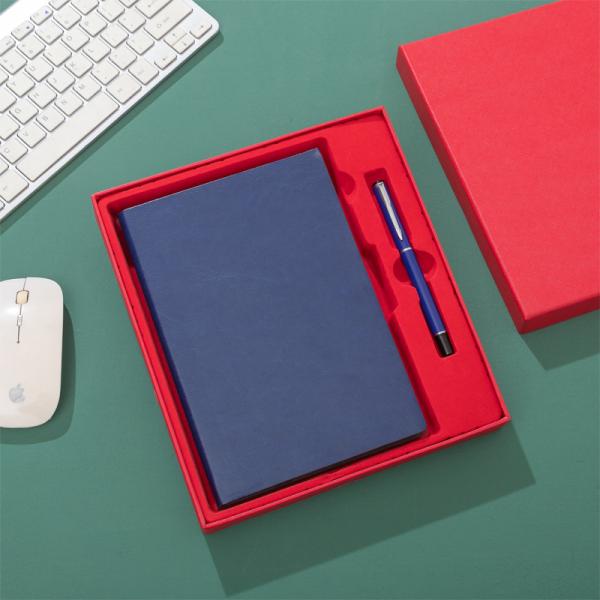 Conjunto de presentes corporativos Comentário de ligação térmica com 100 folhas internas e logotipo personalizado