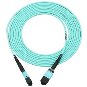 400G MPOケーブル MPOからMPOパッチコード 女性 OM3 16 ファイバータイプ B 5M