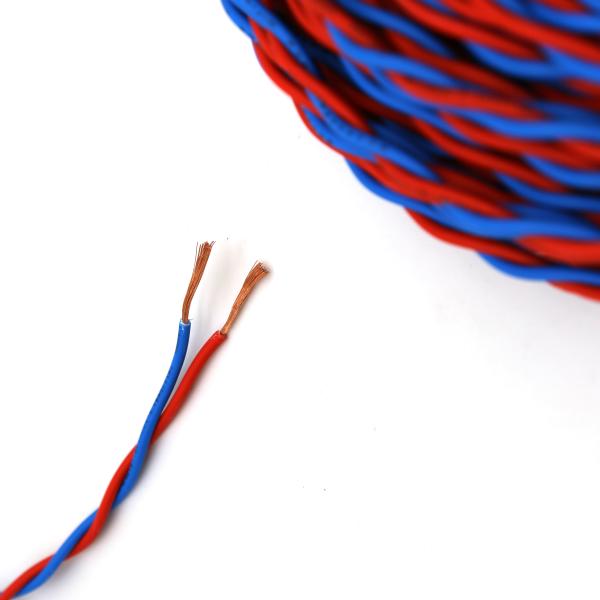 Stranded Copper 2 Core Wire Cable 0.5mm-6mm Twisted Pair RVS Electrial Wire Cable