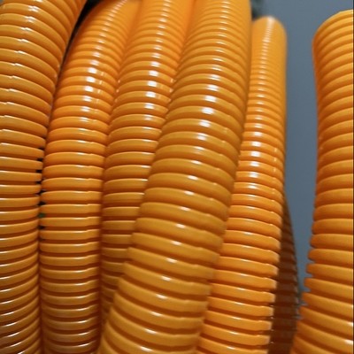 Оранжевый трубопровод обруча сокращения большого диаметра