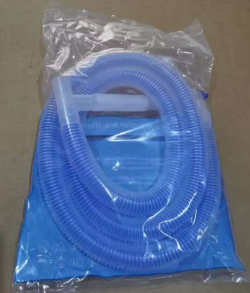 Disposable Animal Coaxial Breathing Circuit Corrugated EVA Tube For Veterinary Anesthesia