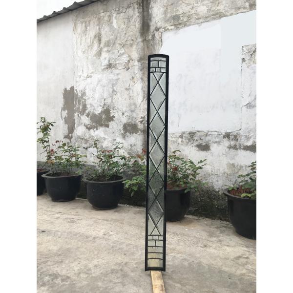 Сделанная по образцу внутренняя твердая стеклянная дверь, декоративные двери сползая стекла