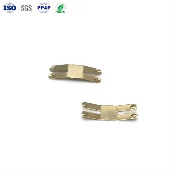 Custom Brass Stamping Parts ±0.01mm Tolerance for Automotive
