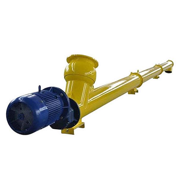 Custom Auger Conveyor Systems Cement silo discharge Manufacturer Automatic Cement Powder Inclined Auger Screw Conveyor Feeder