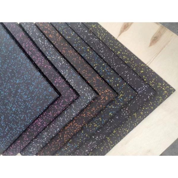 100*100cm Natural Rubber Floor Tiles for Gym Flooring and Finishes Environmental