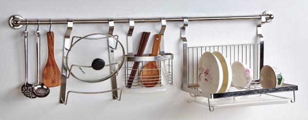 Os acessórios modernos de aço inoxidável Longlife da cozinha submetem coleções Eco - amigável