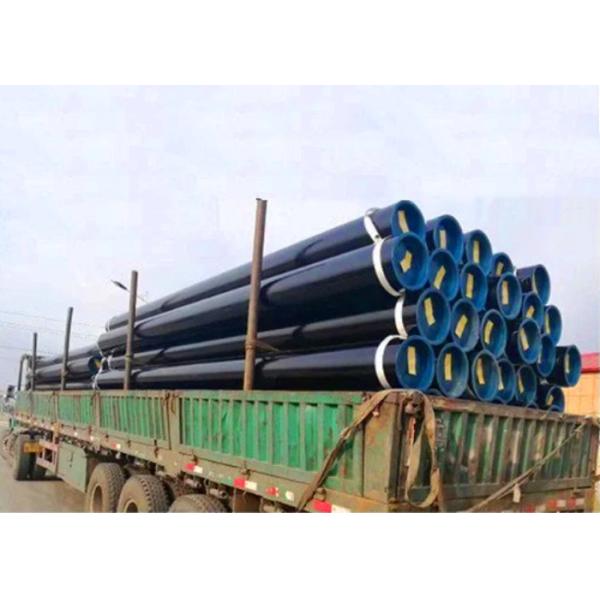 Carbon Steel ASTM A106 Seamless Line Pipe With Black Coating