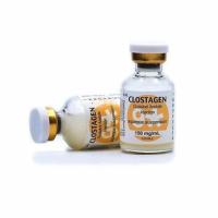 Rótulos e caixas de vidro de acetato de clostebol 10ml com 99% de pureza em pó