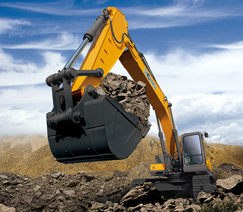 Rated Power 60kw Mini Wheel Excavator Crawler excavator For Small Industries Reliable